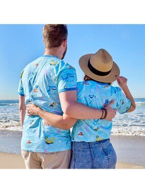 Loungefly Disney Pixar Finding Nemo 20th Anniversary Unisex Ringer Tee Sz XL